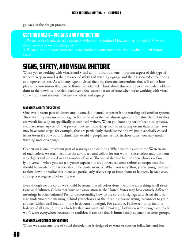 Open Technical Writing - New Page